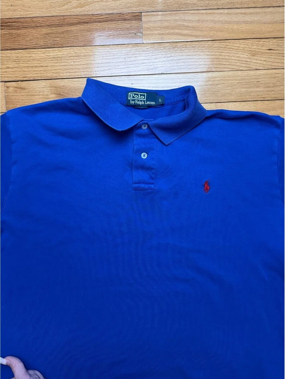 Lot of 2 Polo Ralph Lauren Classic Fit Polo Shirts Mens Large L Cotton